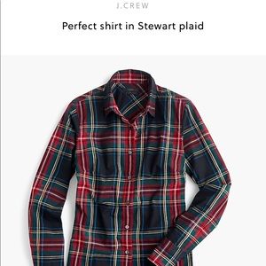 Jcrew Perfect Shirt size 12